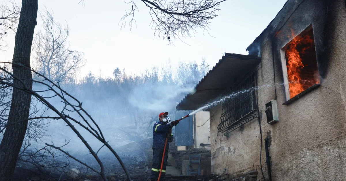 Europe's Heatwave Sparks Fatal Wildfires in Belgium and Greece