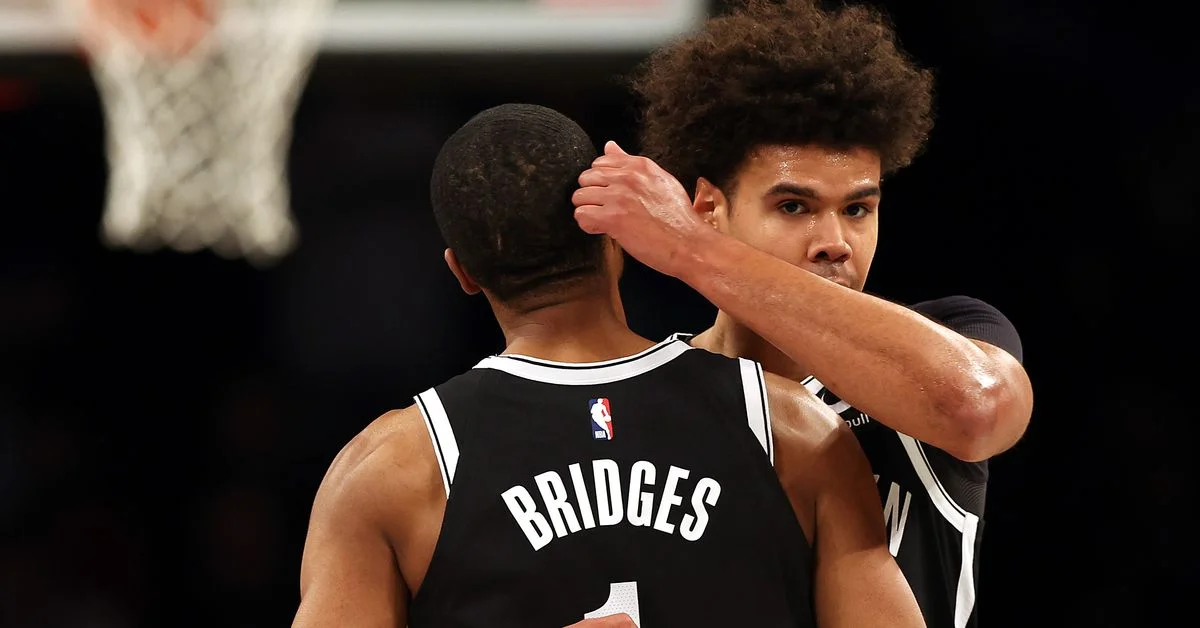 Nets secure victory over Rockets with late surge.