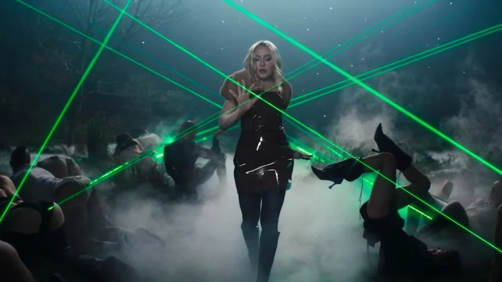 Madonna launches Grindr-sponsored laser maze video for Confessions II, with Cumberbatch in a bathroom cameo