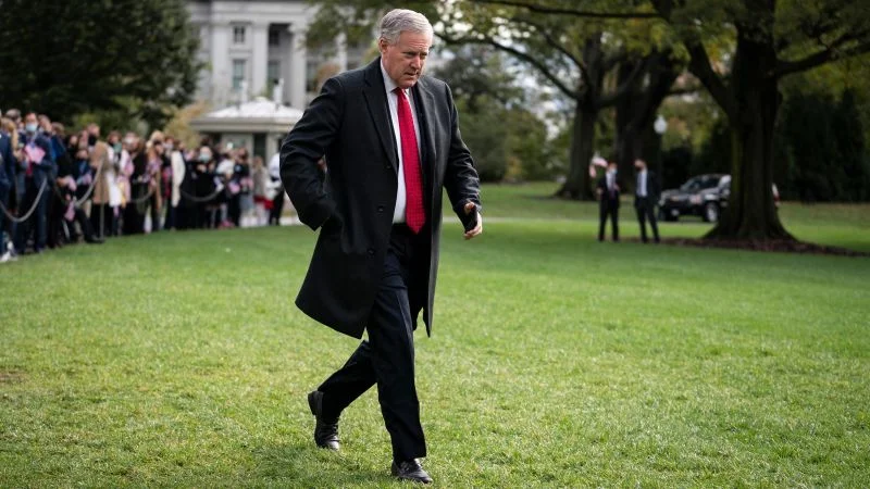 Former White House Chief of Staff Mark Meadows Testifies in Trump Probe