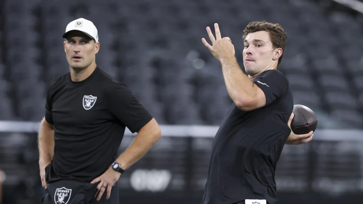 Mendoza earns first-team reps in Raiders-Texans practice, impressing coaches