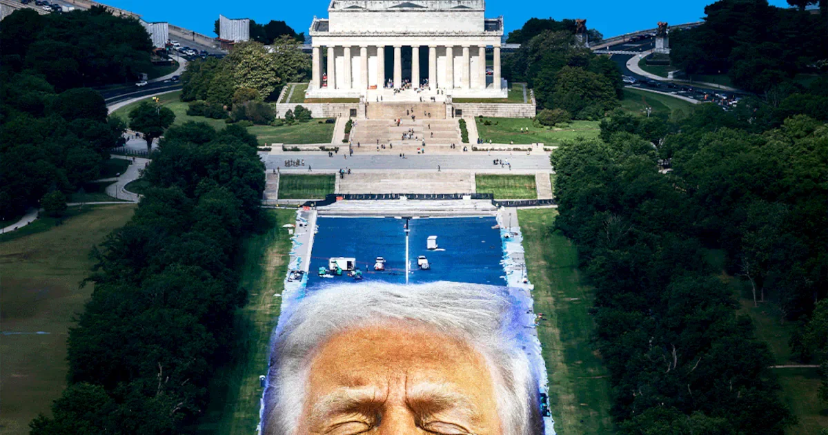 Burgum Rants on X as Lincoln Memorial Reflecting Pool Renovation Faces Leaks