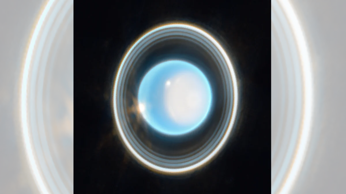 James Webb Telescope Uncovers Hidden Rings of Uranus