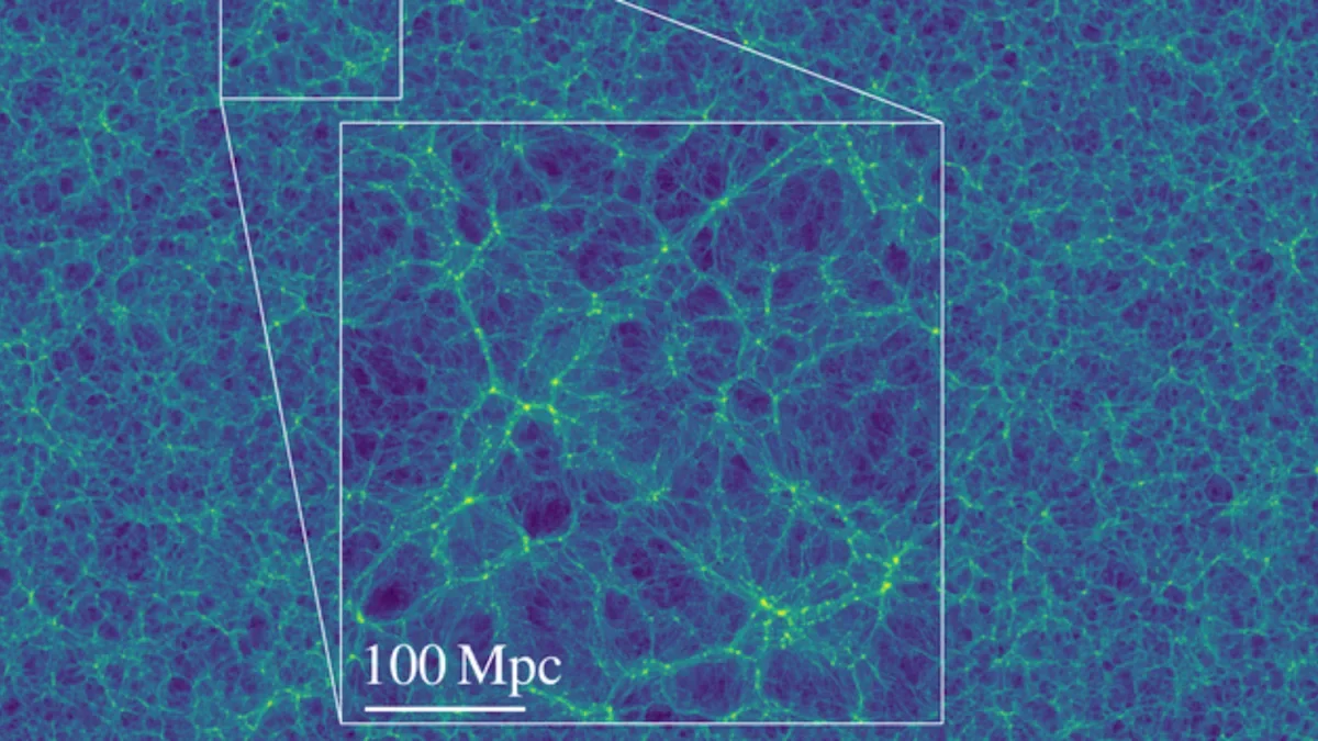 Astronomers unveil one of the universe’s largest simulated universes for galaxy and dark‑energy studies