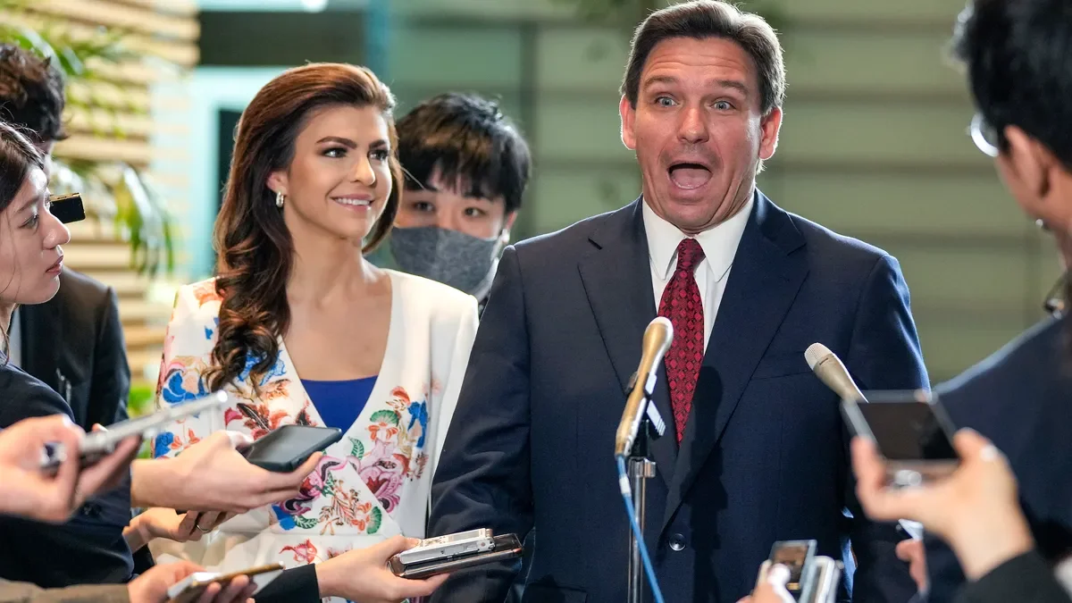 "Gov. DeSantis' Japan Trip: Trade, Fashion, and Diplomacy"