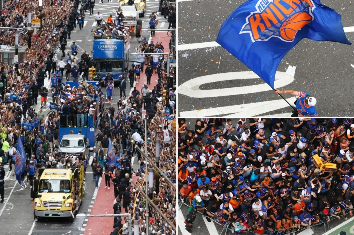 Knicks Parade Crowds Swap Bathroom Hacks as NYC Prepares for Massive Celebration