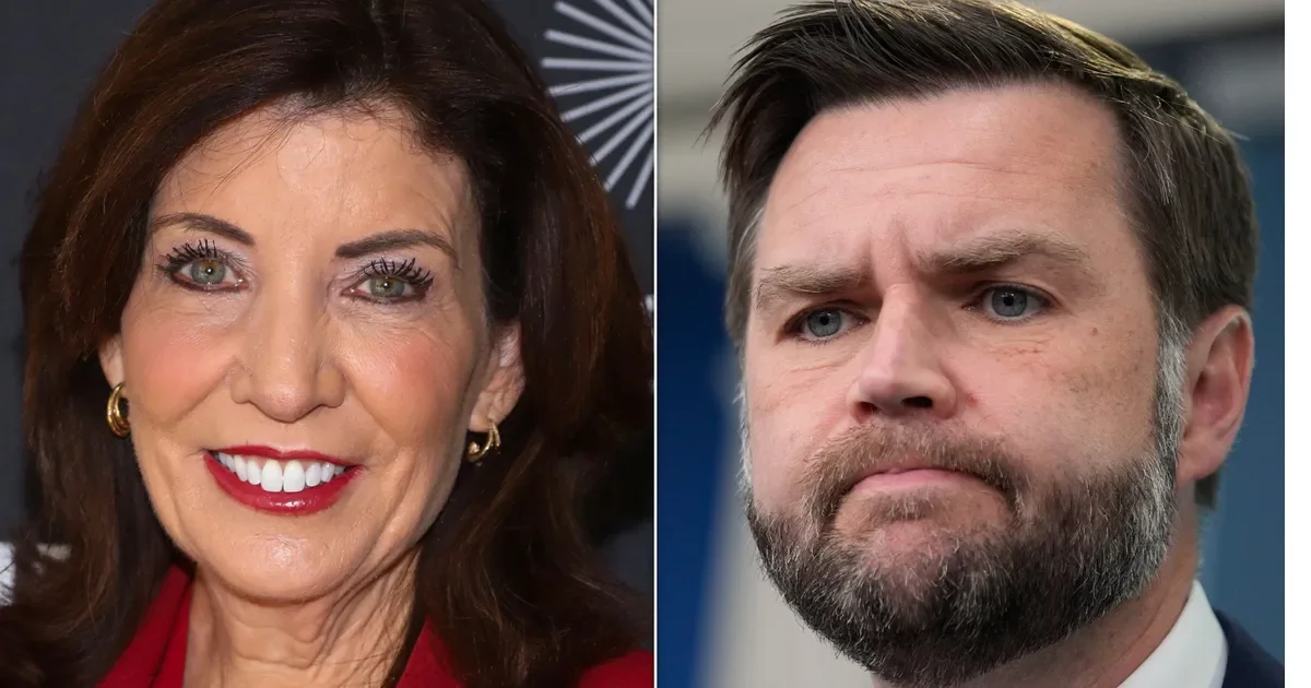 Hochul Fires Back at Vance's 'Katie' Slip with a Two-Sentence Zinger