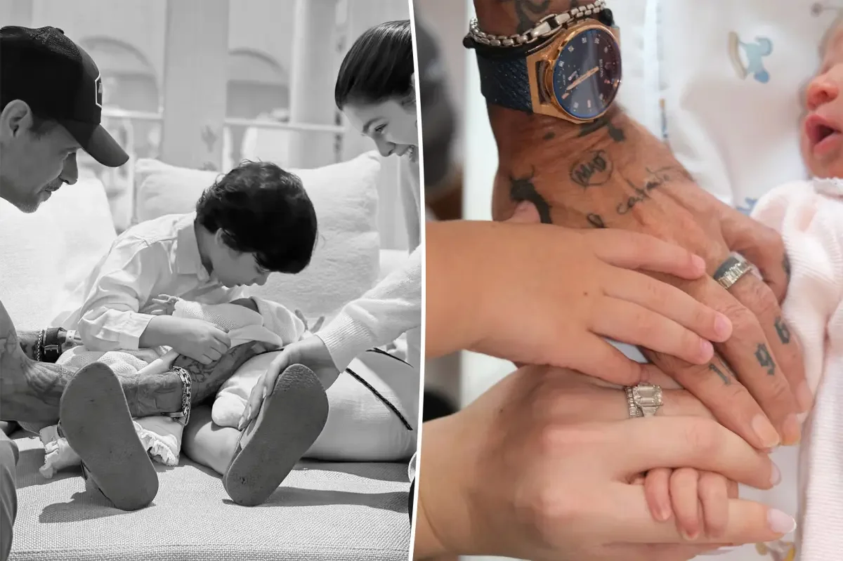 Marc Anthony and Nadia Ferreira welcome eighth child, baby girl MYLA