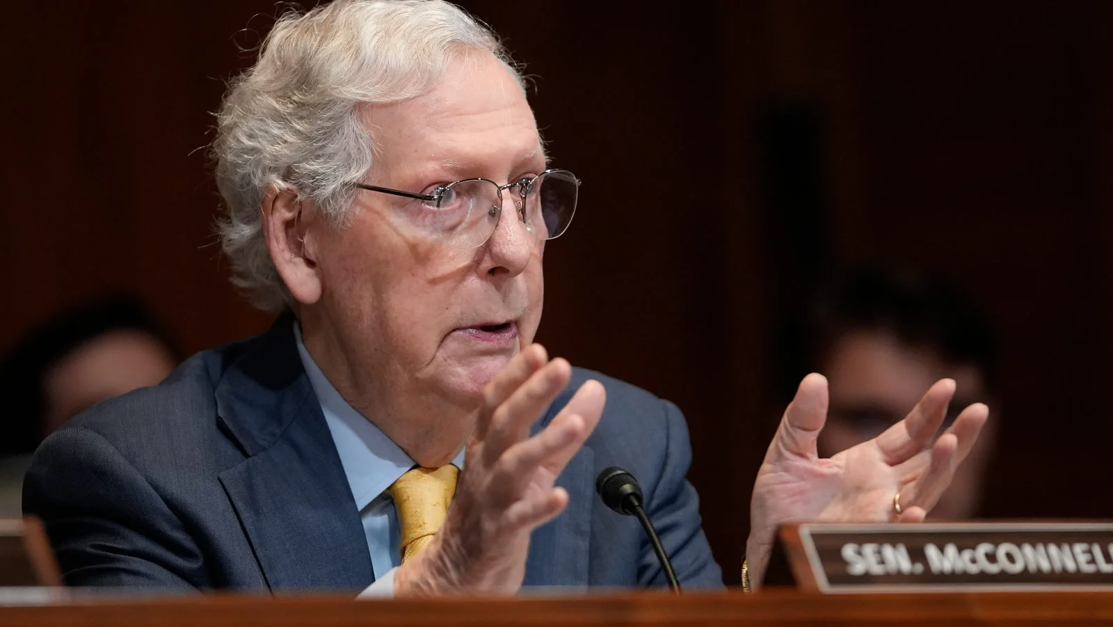 McConnell Hospitalized Again; Health Details Withheld Ahead of Retirement