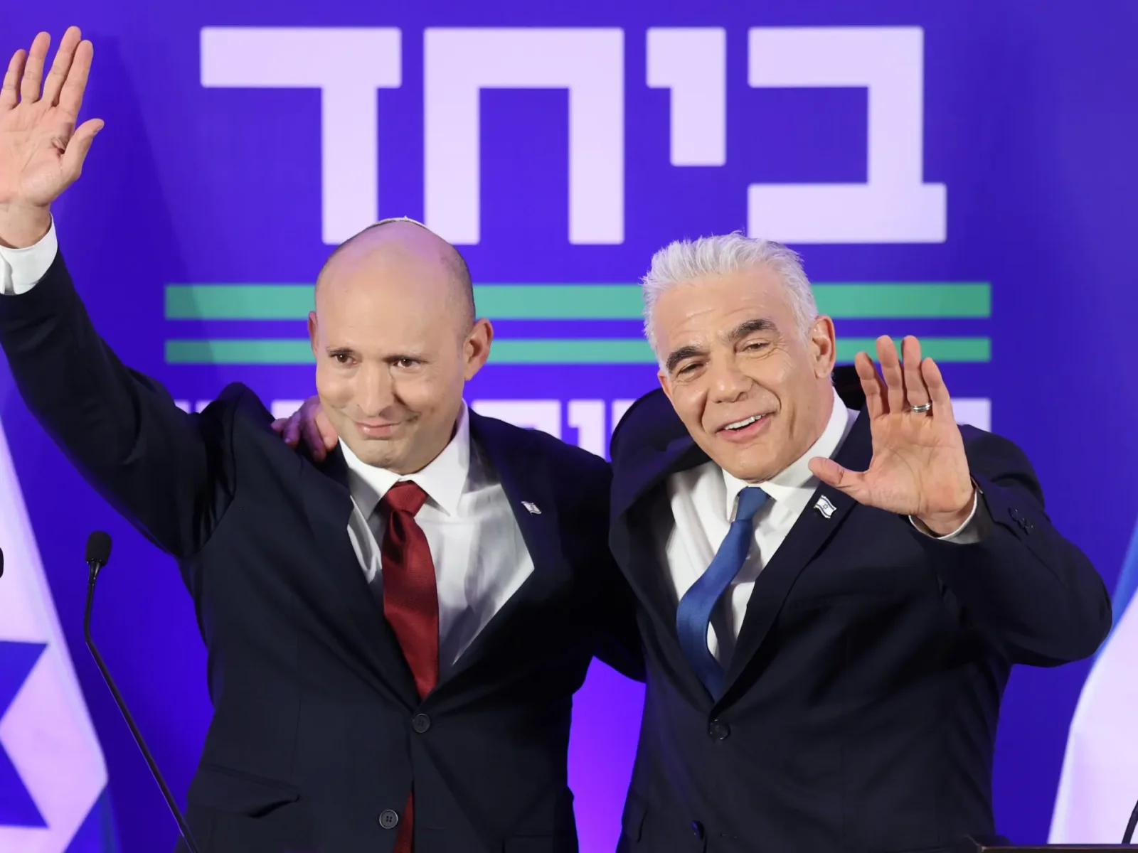 Ex-PMs Bennett and Lapid form bloc to unseat Netanyahu