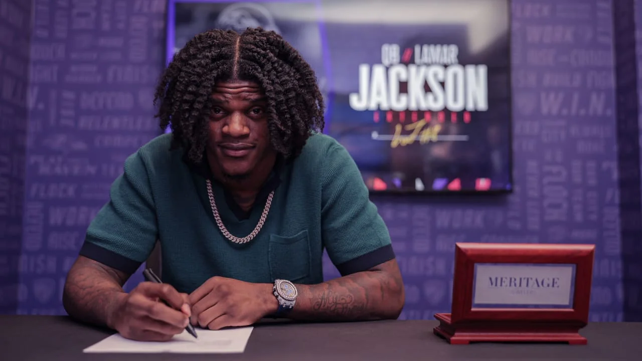 Lamar Jackson Inks Record-Breaking Deal with Ravens.