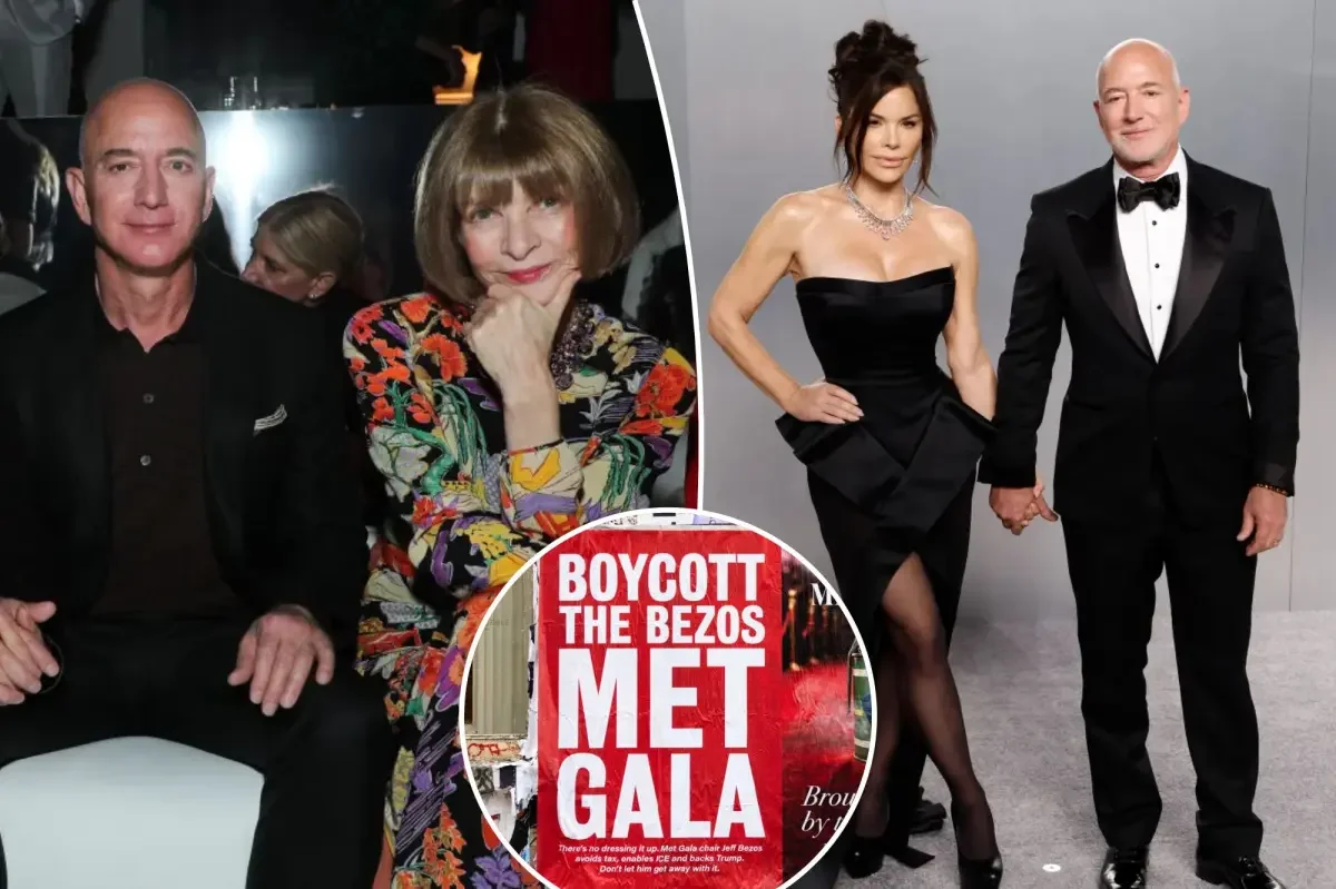 Bezos and Sánchez Reported to Sponsor Met Gala with $10M+ Price Tag, Sparking Debate