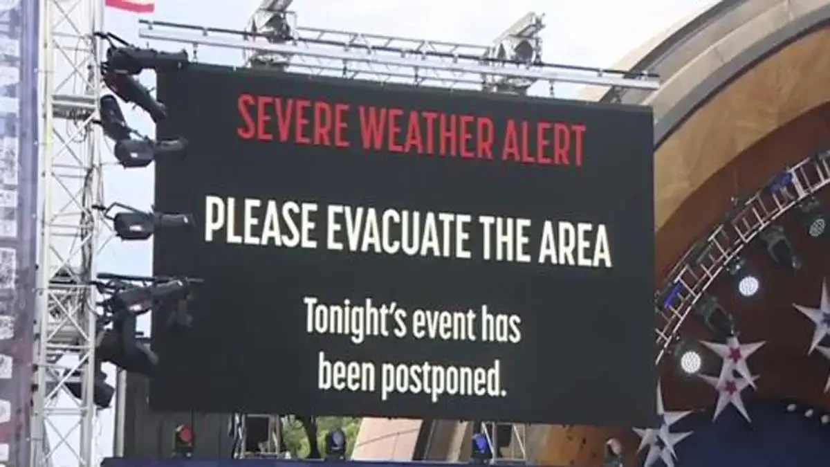 Boston Pops Fireworks Resume After Esplanade Evacuation Over Severe Weather