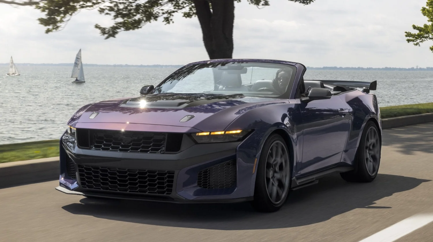 Ford Unveils 800-HP 2027 Mustang Dark Horse SC Convertible