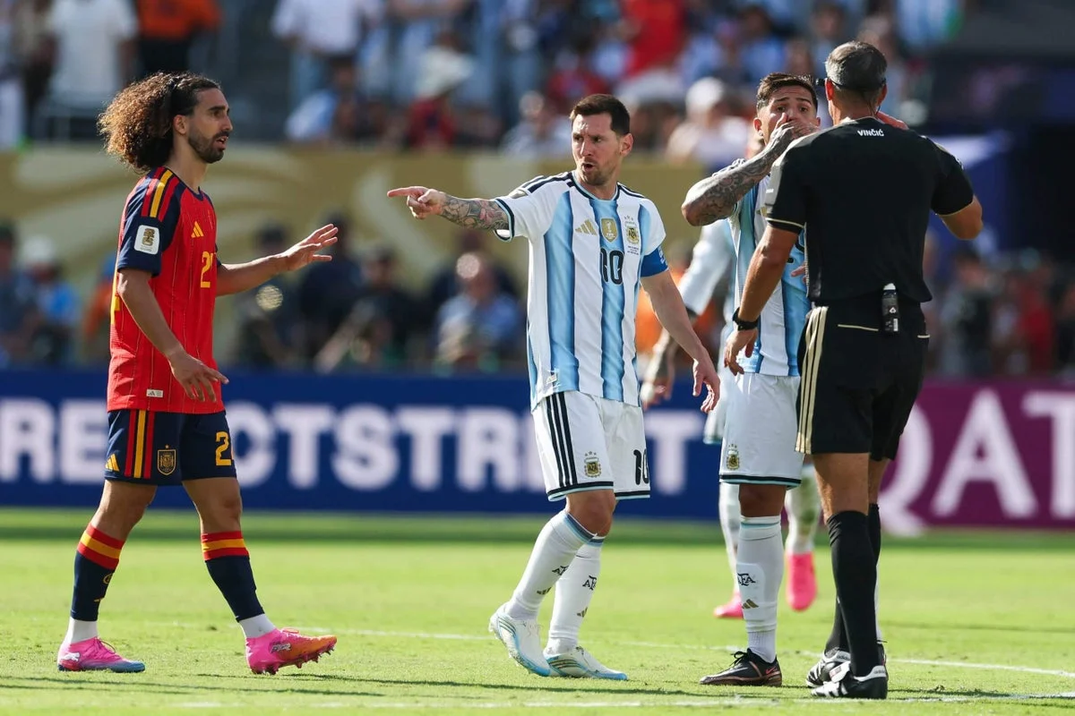 Spain edge Argentina in extra-time final marked by fouls and flare