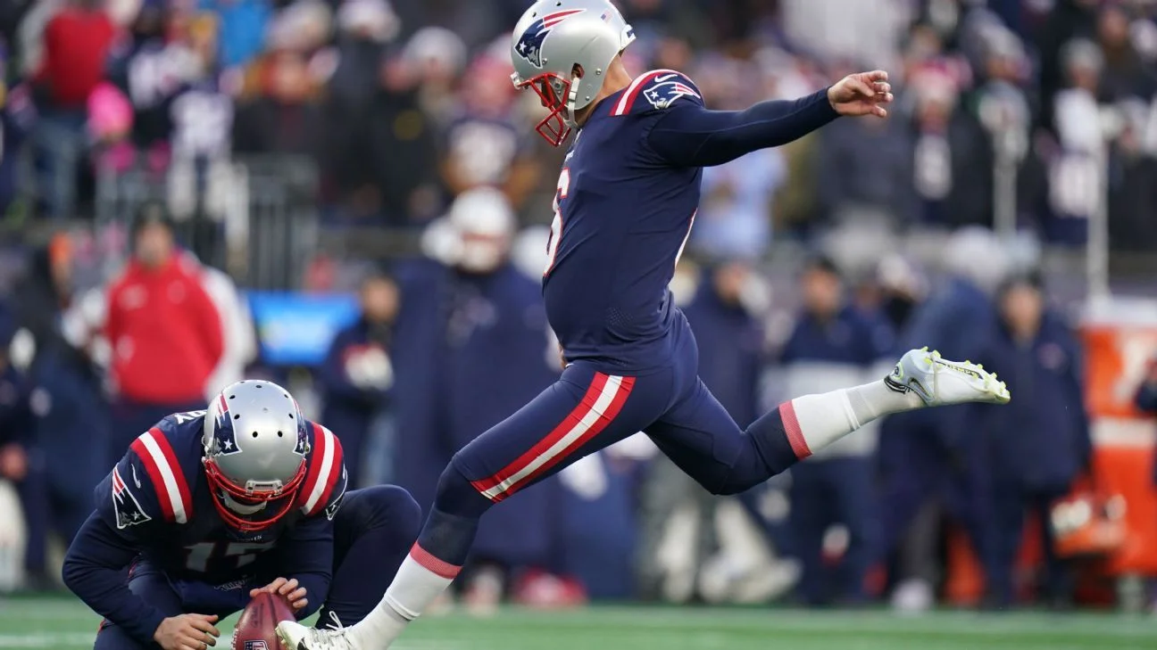Patriots Trade Kicker Nick Folk to Titans in Pre-Cutdown Deal