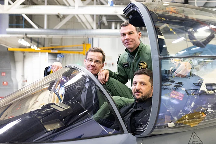 Ukraine bets on Swedish Gripens to tilt the air war