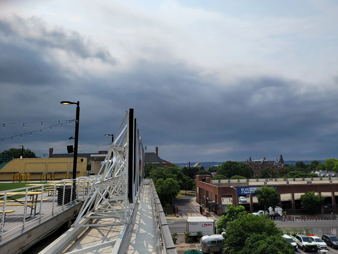 Storm watch canceled as showers and storms decrease.