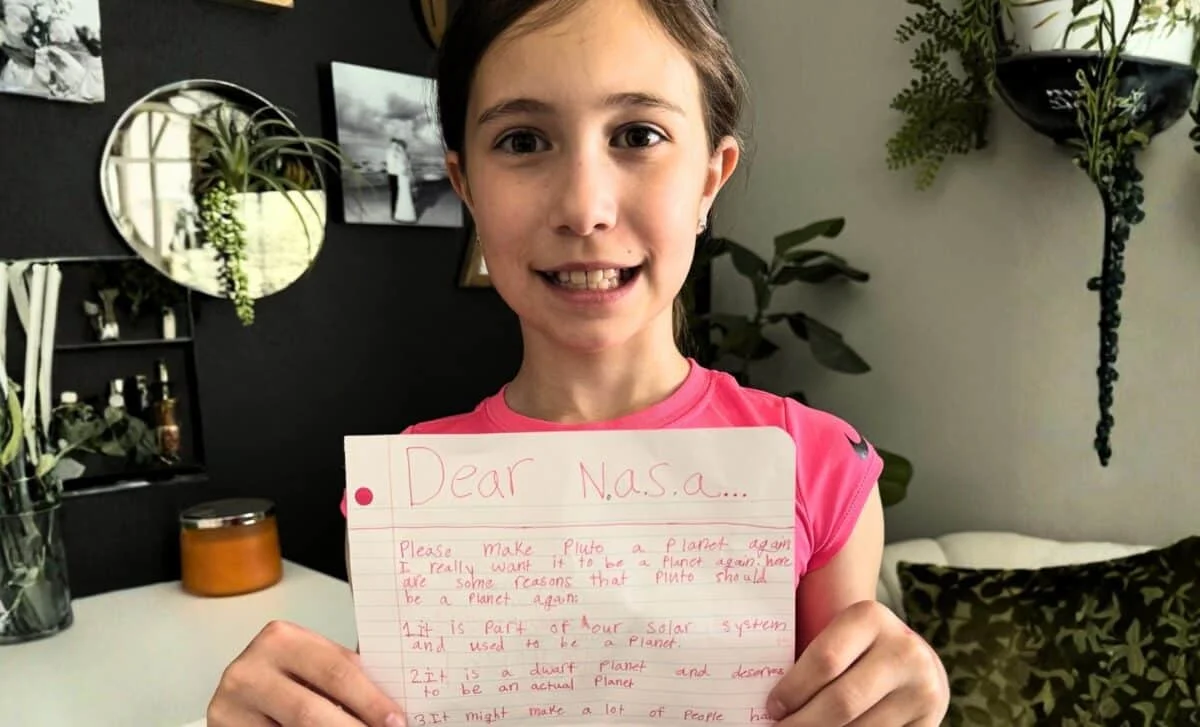 Ten-Year-Old's Pluto Plea Triggers Four-Word NASA Reply and a Planet-Status Debate