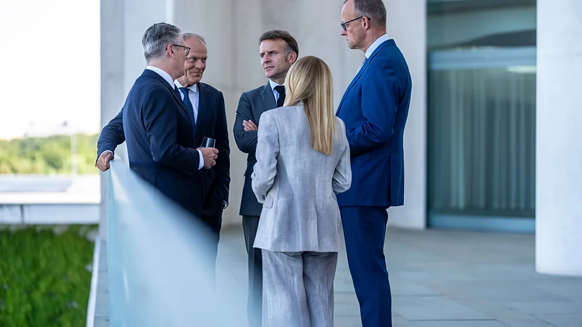 Five European powers unite to shore up Ukraine ahead of NATO summit