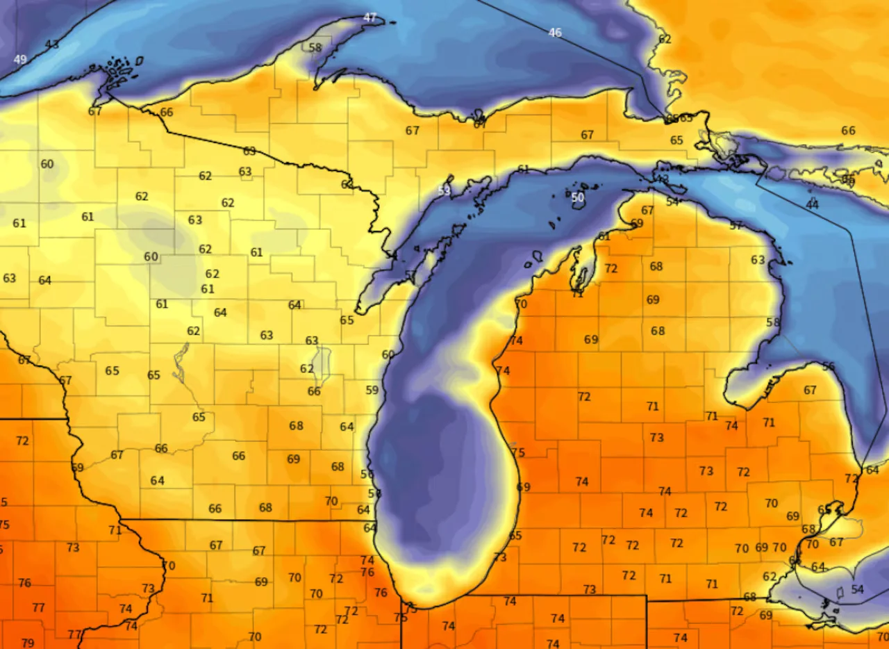 Unpredictable May weather hits Michigan with snow and record cold temperatures.