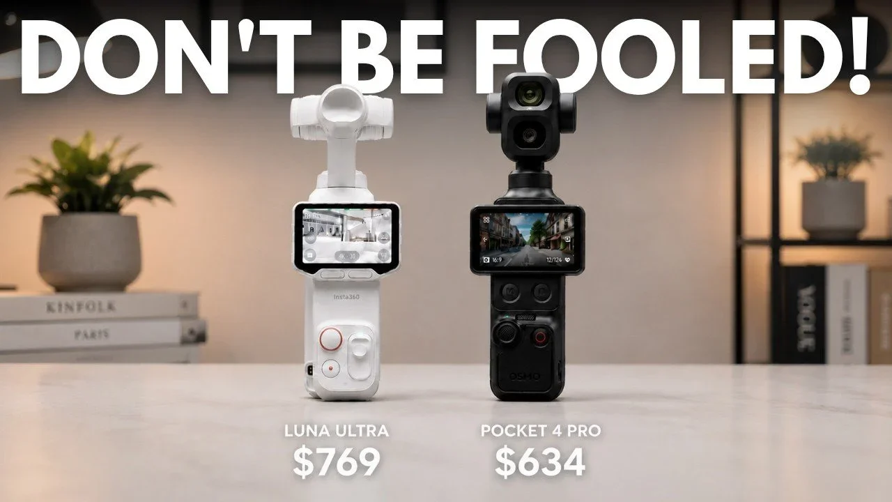 Pocket 4P vs Luna Ultra: A Clash of Reliability and Creative Freedom