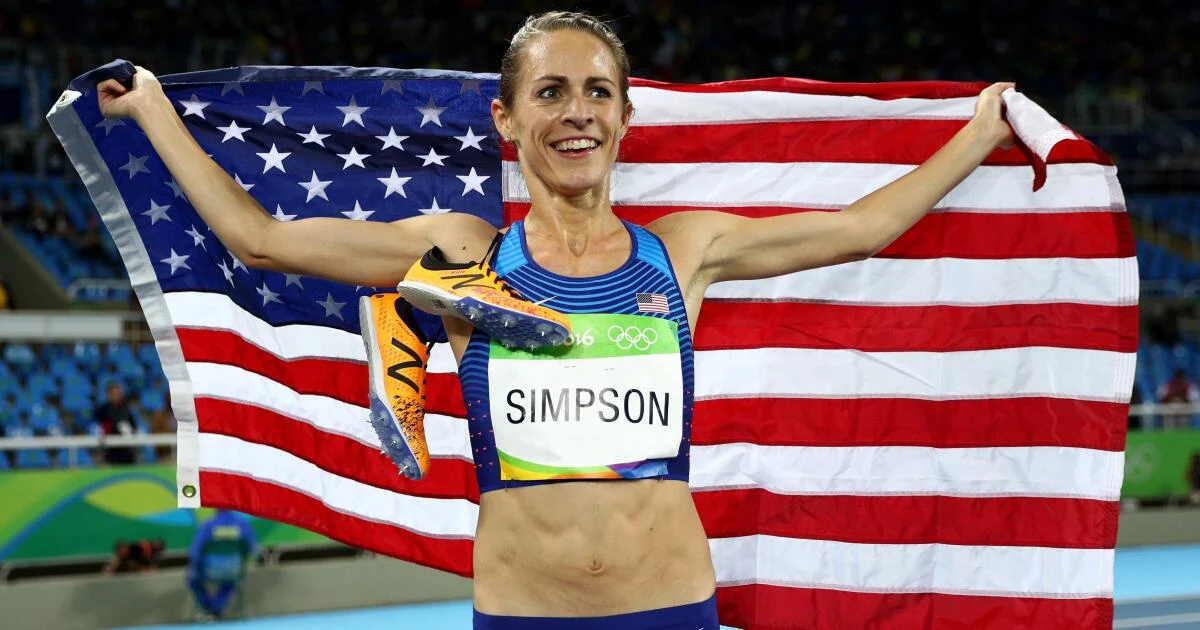 Olympic track star Jenny Simpson hospitalized after collapse during Raleigh community run