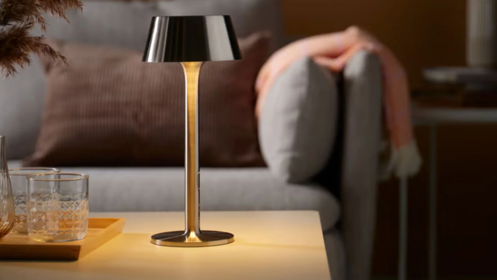 IKEA Unveils a $30 Chrome Outdoor Lamp to Shine on Balconies This Summer