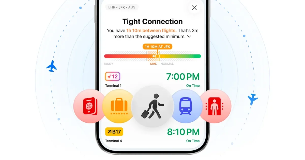 Flighty Adds Connection Assistant and Gate Predictions for Smoother Connections