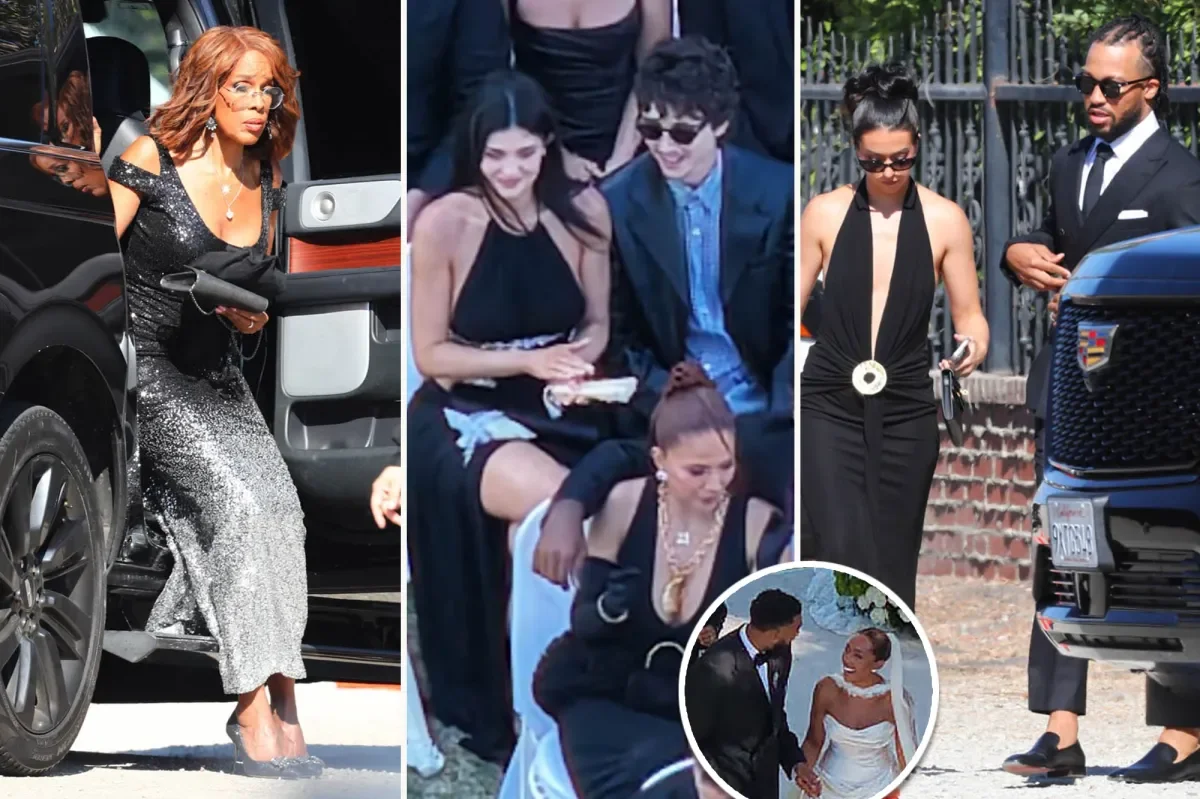 Malibu Black-and-White Wedding Draws A-List Celebs for Towns-Woods Nuptials