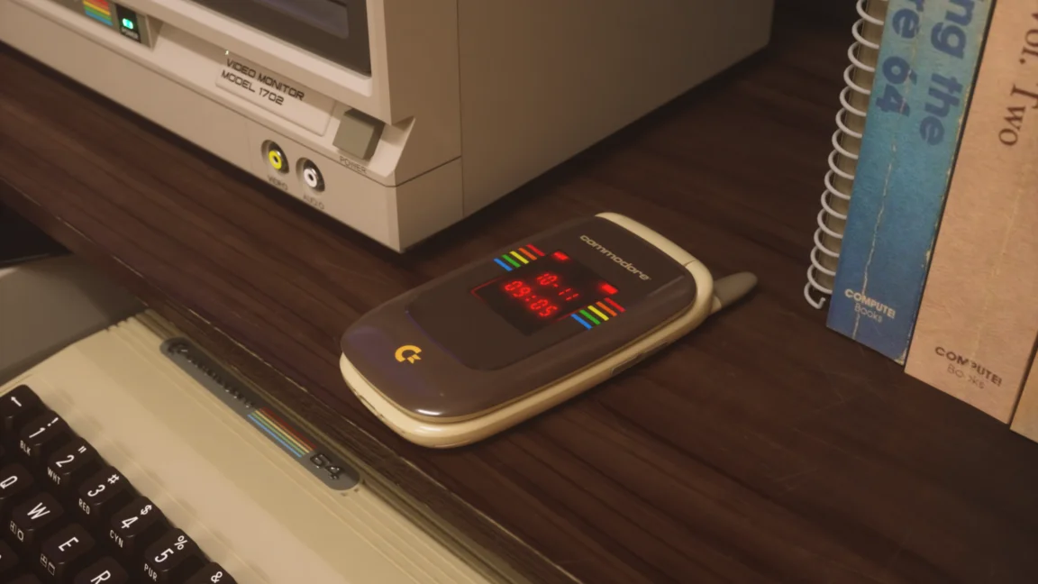Commodore unveils the Call Back 8020, a social-media–blocking flip phone