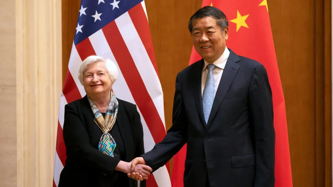 "Yellen warns of economic disaster if US decouples from China, while Biden-Xi summit offers last chance for stability"