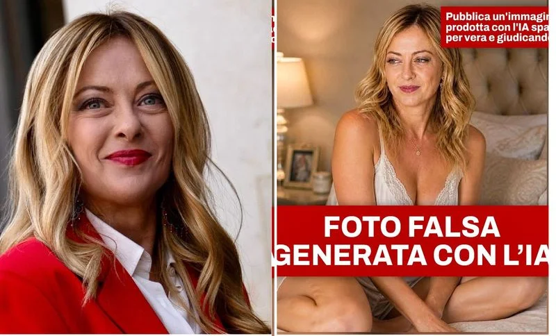 Meloni warns of AI deepfakes after doctored lingerie image circulates online