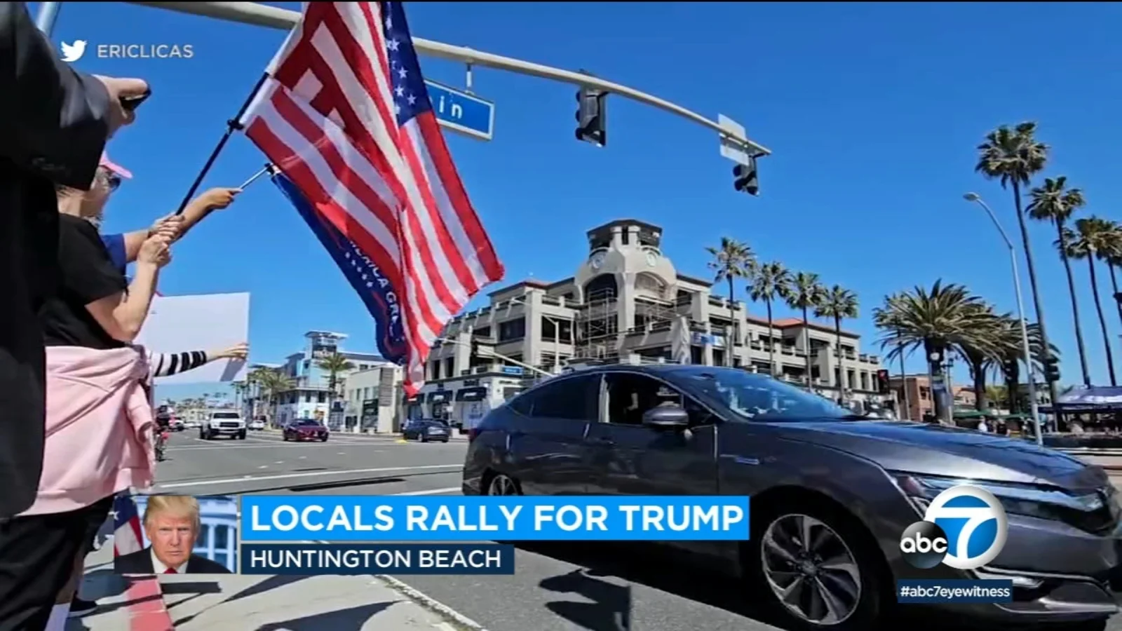 Pro-Trump Rallies Erupt in SoCal Following Indictment