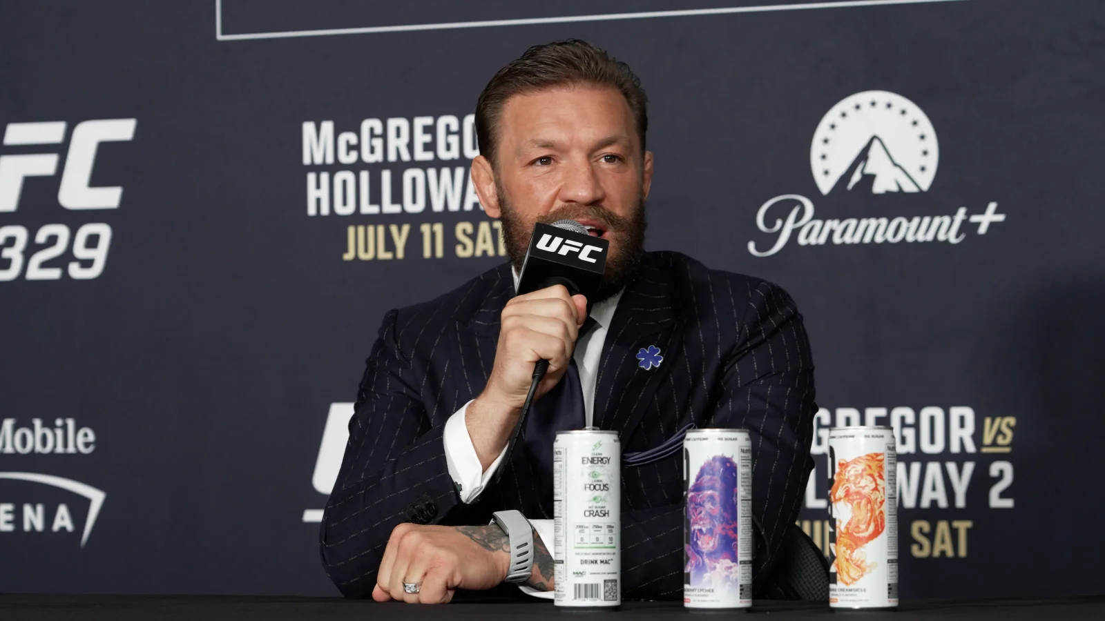 McGregor tells Gaethje to 'join the queue' as he eyes a three-division title run