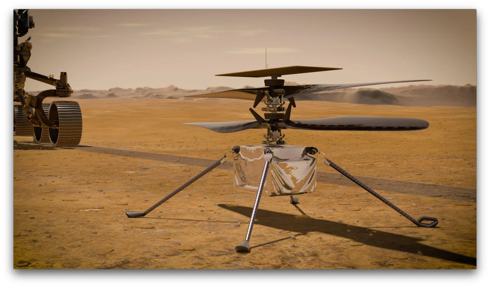 Ingenuity Mars Helicopter Sets New Record with 50th Flight