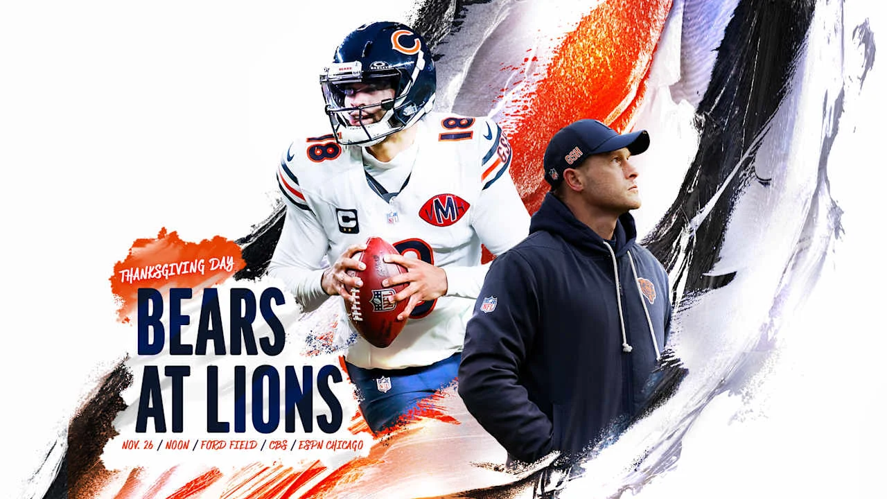 Bears Ready for Thanksgiving Day Clash in Detroit in 2026