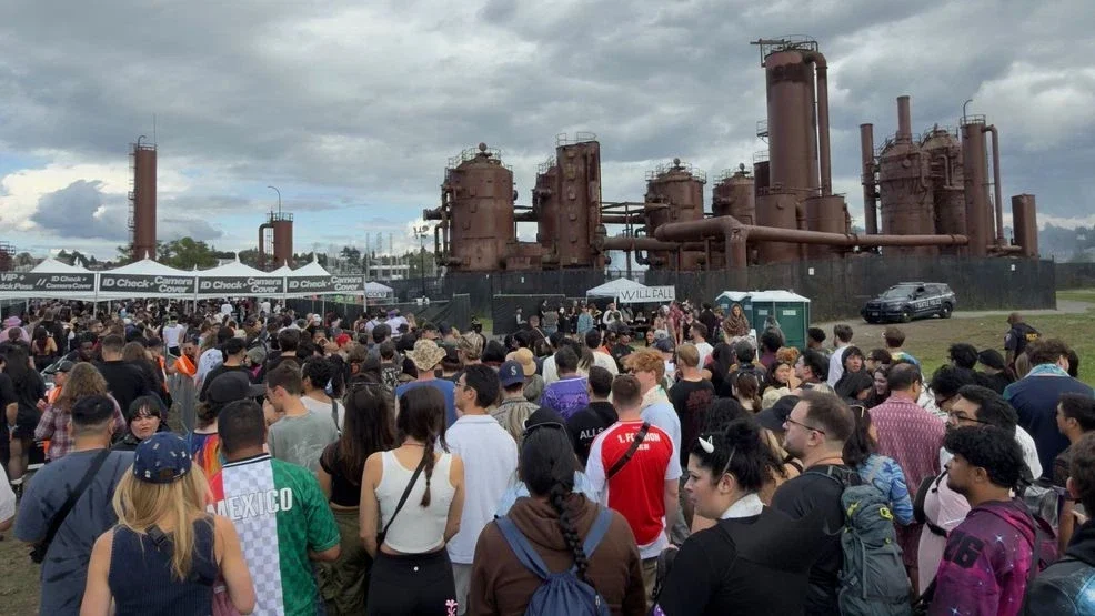Skrillex Lights Up Seattle With a Gas Works Park Dance Party