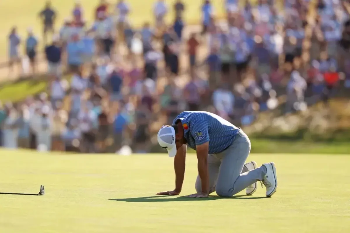 Burns falls just shy at US Open, turning Father’s Day into bittersweet moment