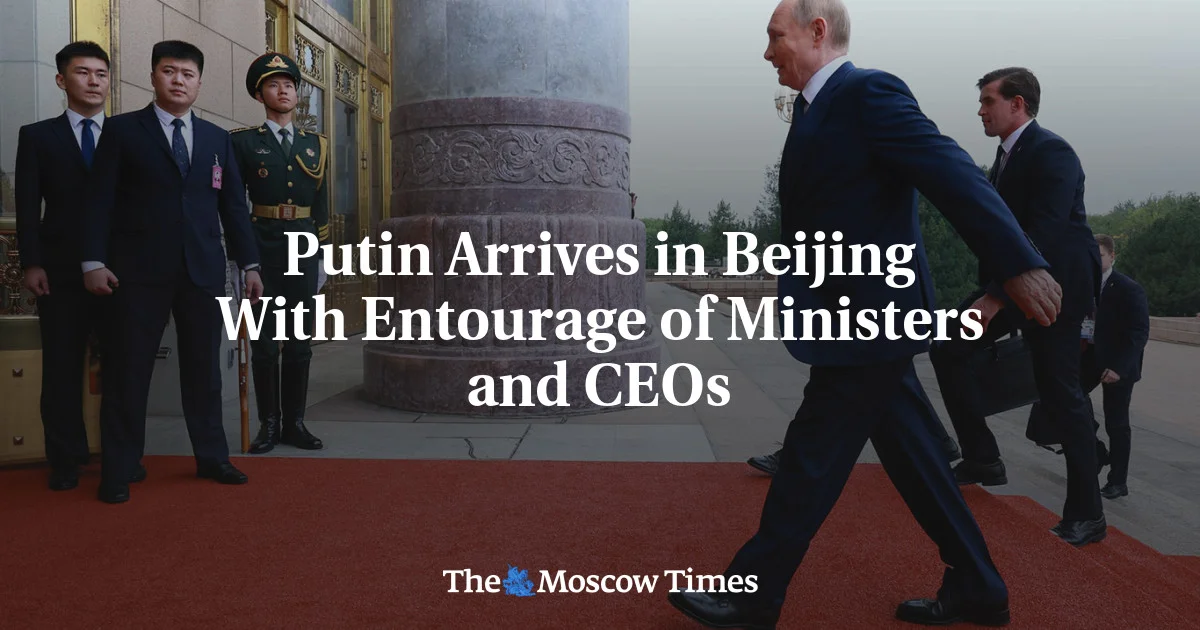 Putin Visits Beijing to Fortify Moscow–Beijing Ties and Push Siberia 2 Gas Plan