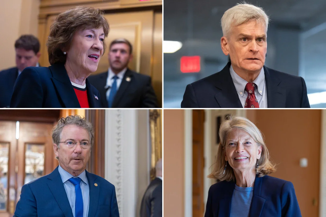 GOP Senators Split with Trump on Iran War Powers Vote