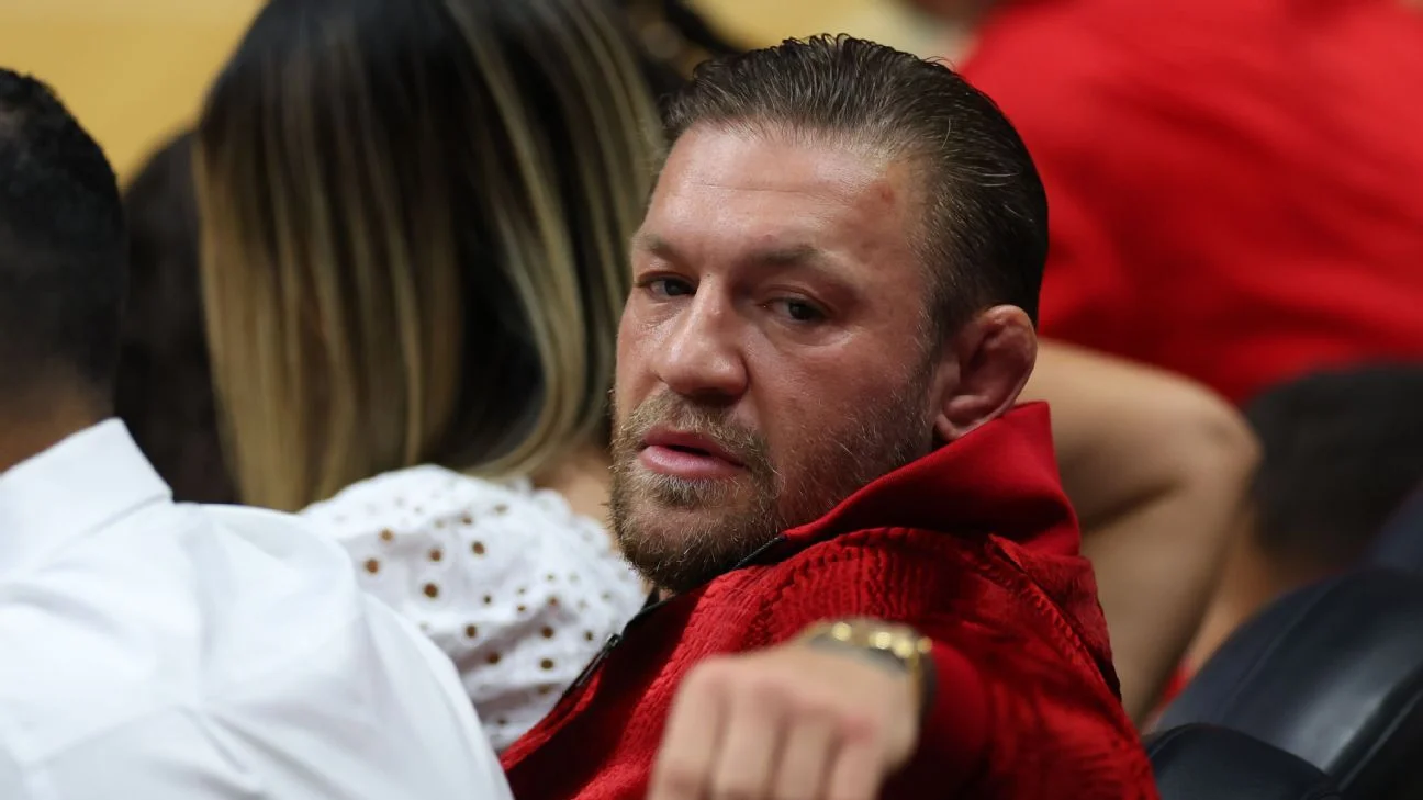 Conor McGregor Accused of Sexual Assault at NBA Finals Game.