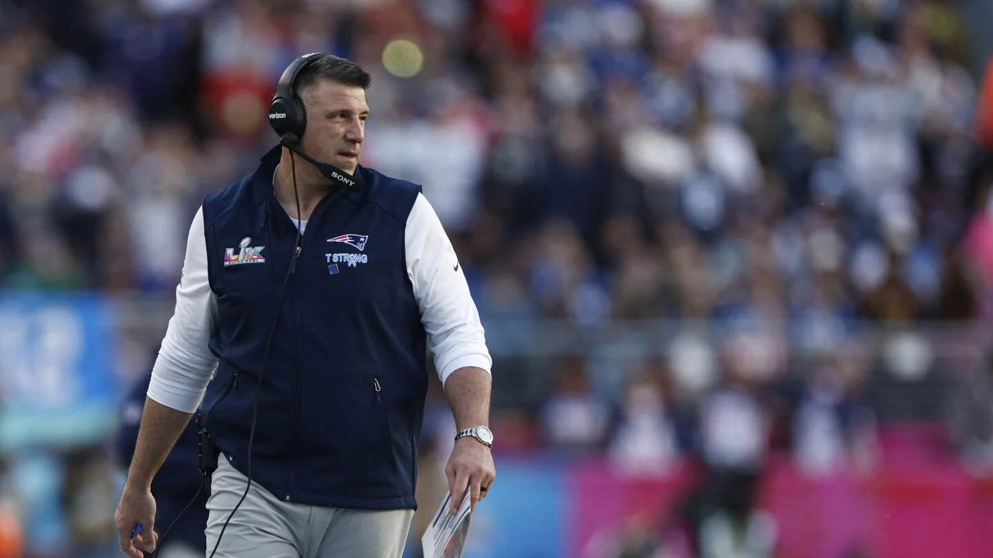 Vrabel photographed in Salt Lake City during draft weekend scrutiny