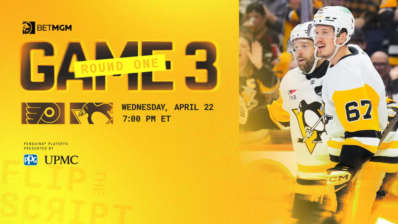 Penguins Seek Momentum in Game 3 Showdown with Flyers