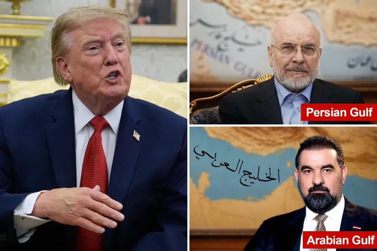 Iran and Iraq parliaments clash over Gulf name after Trump map post