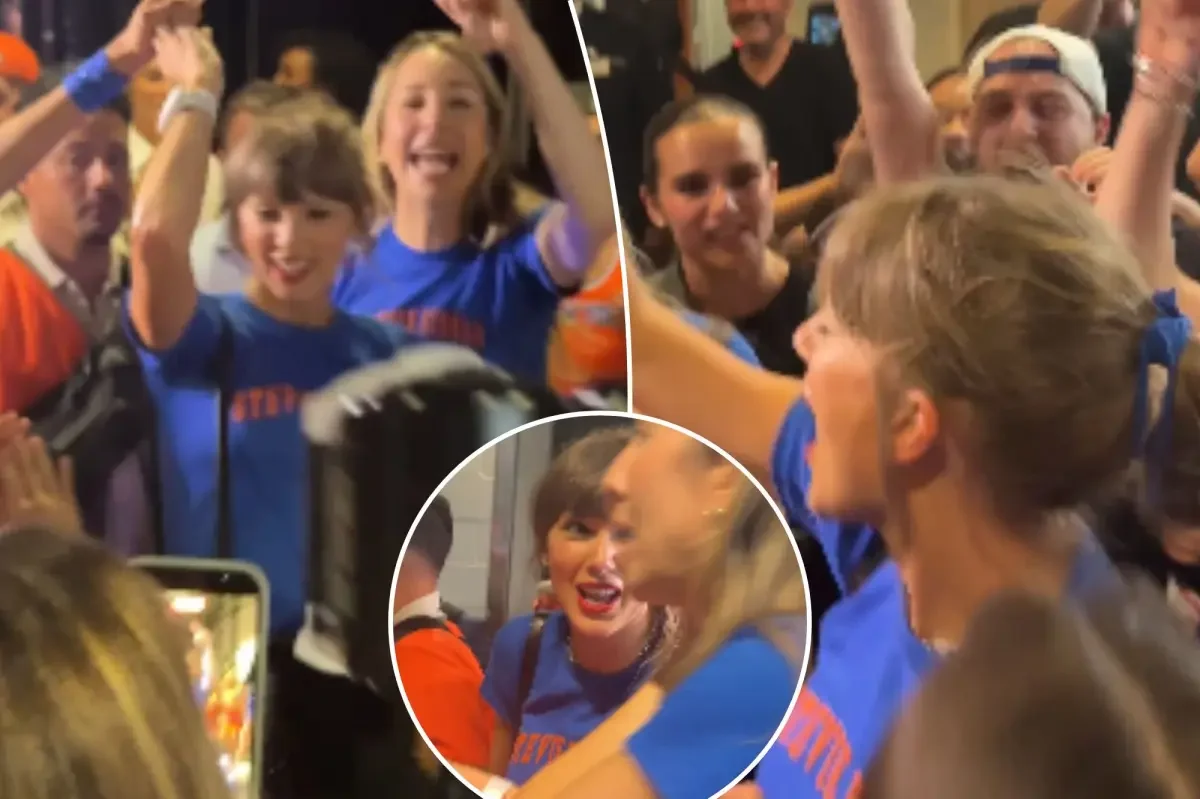 Taylor Swift roars at MSG after Knicks' dramatic Game 4 comeback