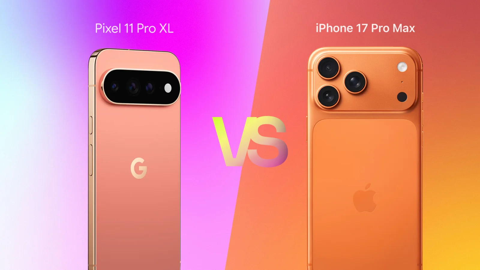 Pixel 11 Pro XL Goes Head-to-Head with iPhone 17 Pro Max in a Flagship Showdown