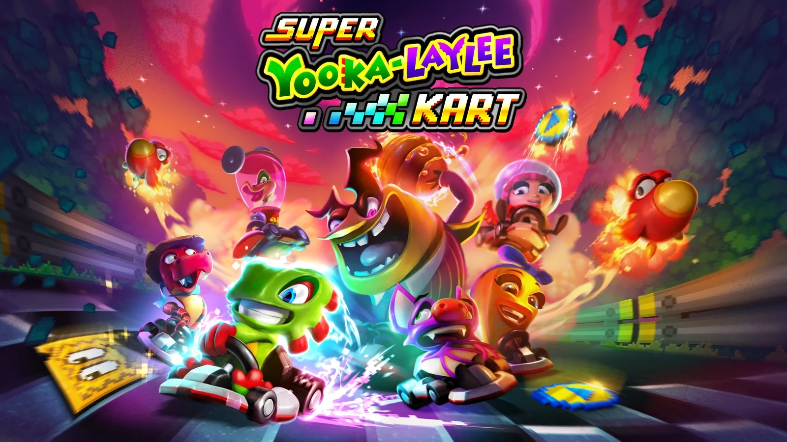Playtonic Unveils Super Yooka-Laylee Kart With Rage-Powered Racing