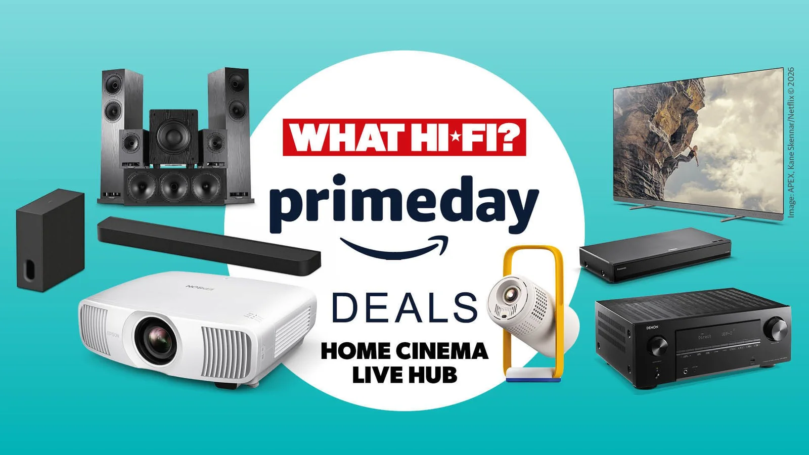 Prime Day 2026: expert-picked cinema deals on TVs, soundbars and projectors