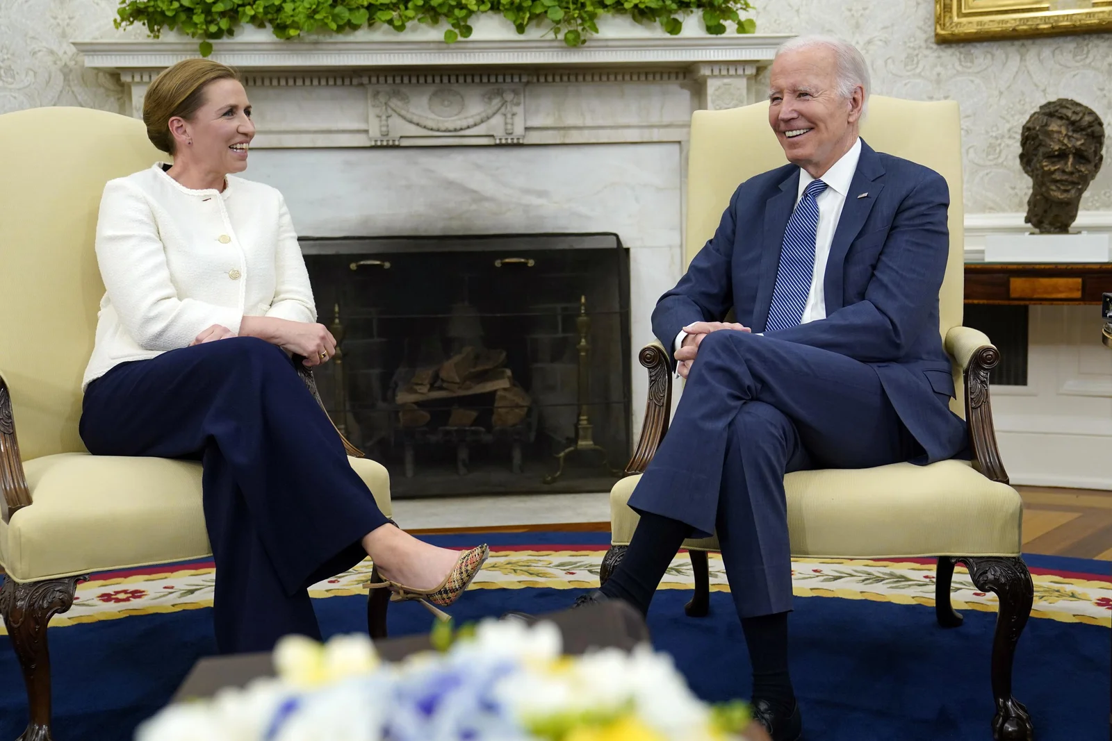 Leaders of Denmark, UK, and US discuss Ukraine and NATO in upcoming talks.